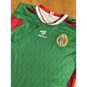 Mexico Soccer Jersey Fan Kit Men's Small / Women's Medium Green EUC‎